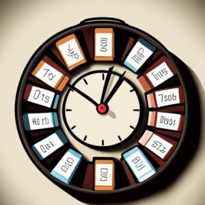 como organizar eficientemente tiempo estudio