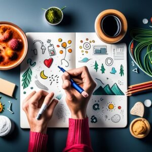como usar diario personal para superar bloqueos creativos