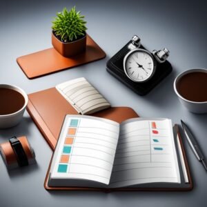 diario personal gestionar tiempo equilibrio trabajo vida