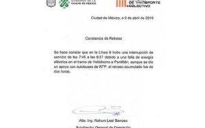justificante de trabajo para escuela