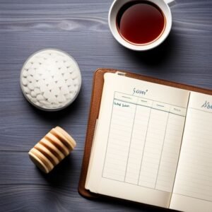 utiliza diario personal alcanzar objetivos comerciales